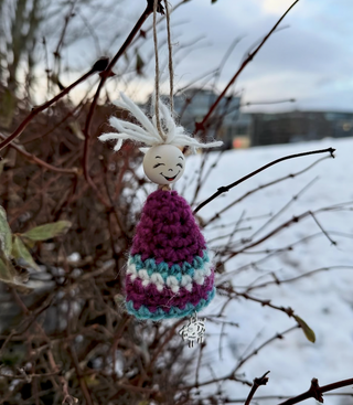 Unique & Store-Exclusive Hand-Crocheted Icelandic Christmas Elf
