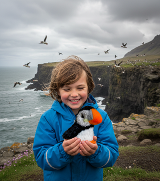 Icelandic Puffin Plush Toy - Gift From Iceland