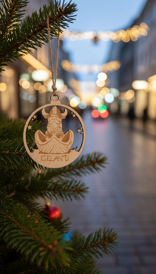 Wooden Christmas Ornament