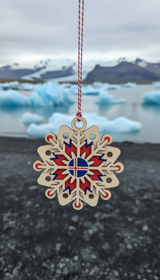 Icelandic Wooden Ornaments, Store Exclusive