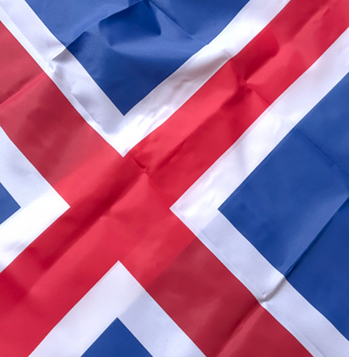 Icelandic flag 150 x 90 cm (59 × 35.4 inches)